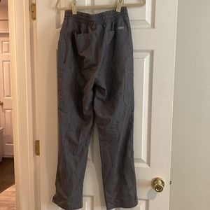 Womens graphite yola high waisted scrub pants medium graphite
